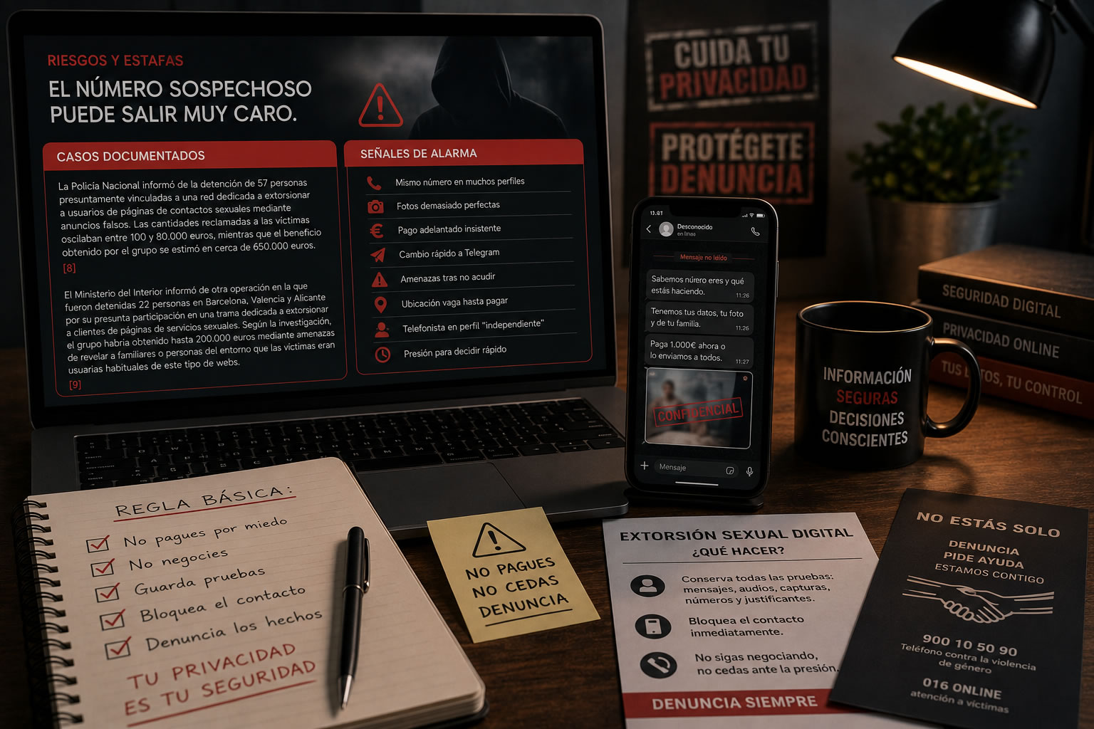 Prevenção de burlas e ameaças associadas a anúncios falsos